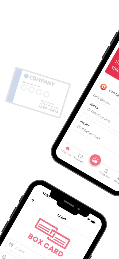 Boxcard app screenshot for vn