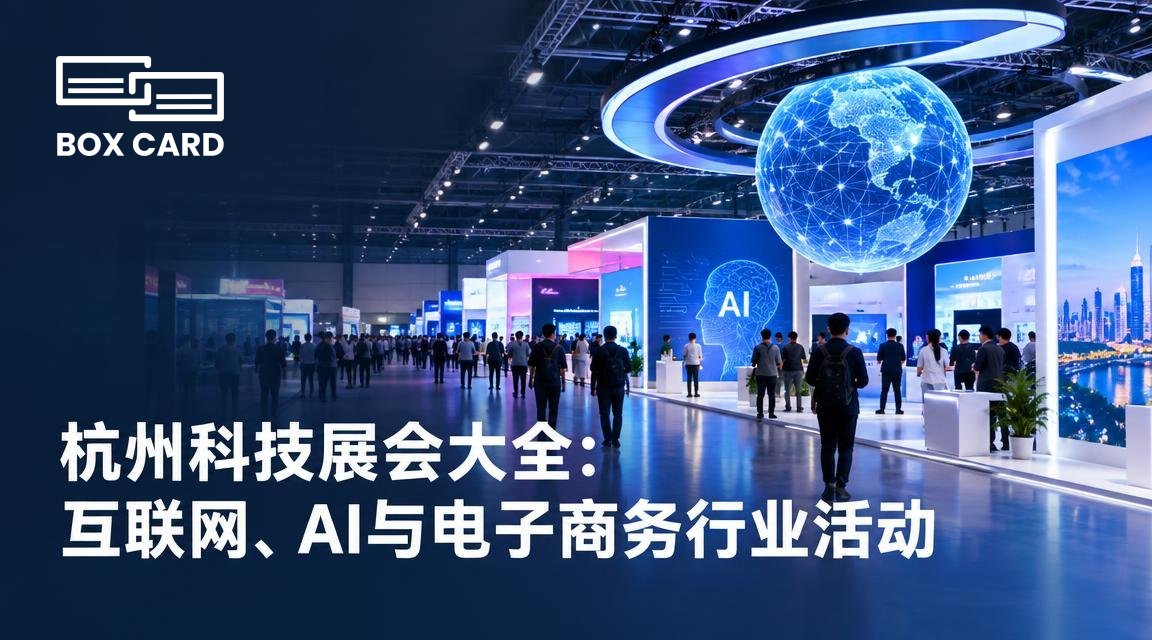 杭州科技展会大全：互联网、AI与电子商务行业活动