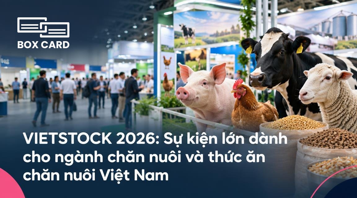 VIETSTOCK 2026: Sự kiện lớn dành cho ngành chăn nuôi và thức ăn chăn nuôi Việt Nam