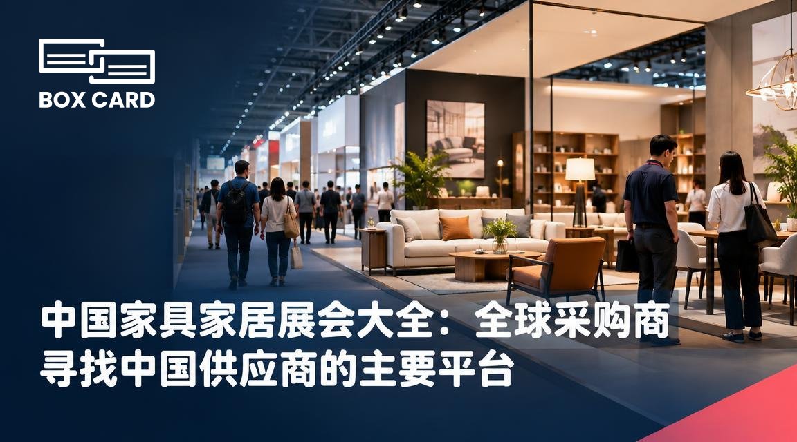 中国家具家居展会大全：全球采购商寻找中国供应商的主要平台