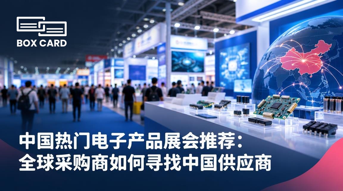 中国热门电子产品展会推荐：全球采购商如何寻找中国供应商