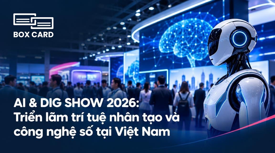 AI & DIG SHOW 2026: Triển lãm trí tuệ nhân tạo và công nghệ số tại Việt Nam