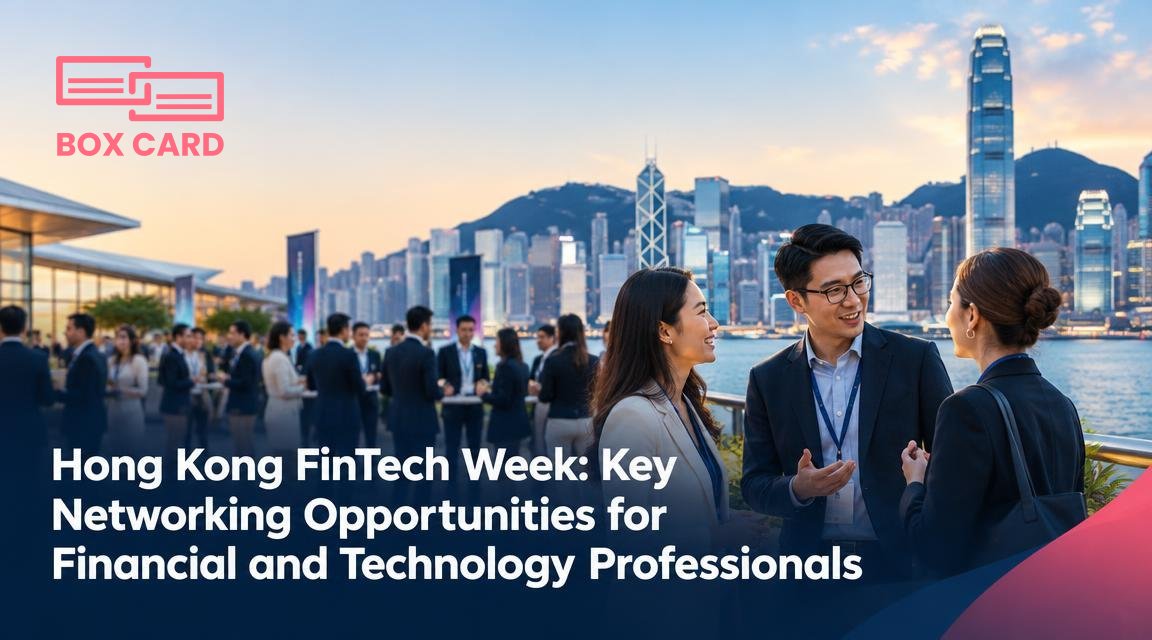 Hong Kong FinTech Week: Key Networking Opportunities for Financial and Technology Professionals